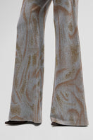 Maccapani Easy Pant in Sand Sky, lightweight pants with relaxed fit, featuring a soft fabric and casual style.