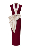 Jenny K Tran Malton Maxi Dress in soft fabric, featuring a flowy silhouette and elegant design, perfect for casual or evening wear.