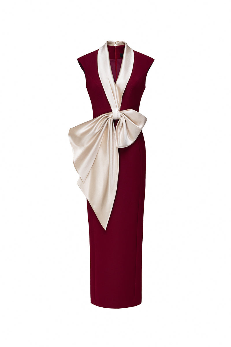 Jenny K Tran Malton Maxi Dress in soft fabric, featuring a flowy silhouette and elegant design, perfect for casual or evening wear.