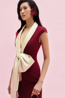 Jenny K Tran Malton Maxi Dress in flowing fabric with a stylish silhouette, perfect for elegant daytime or evening wear.