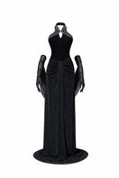 MANDOLIN DRESS IN BLACK