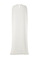 Studio NK ivory marble cape top featuring a stylish, flowing design perfect for elegant casual wear.