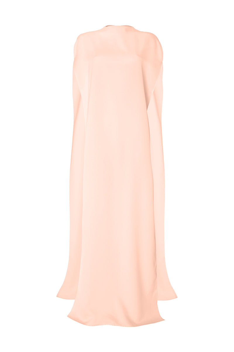 MARBLE CAPE IN PEACH