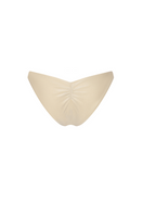 Nelblu Morpho bikini bottom in Aura with cheeky back design, featuring vibrant swimwear fabric and comfortable fit.