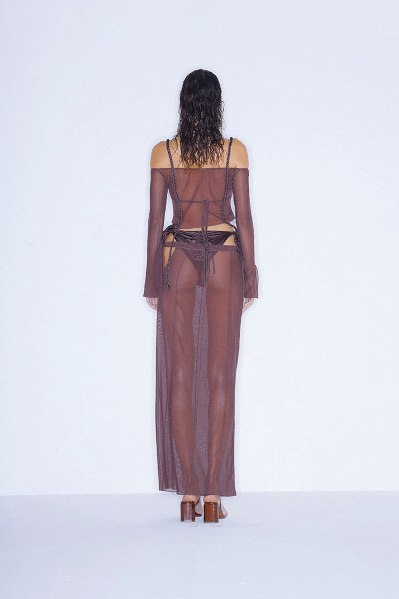 MESH SET SKIRT - CULT MIA