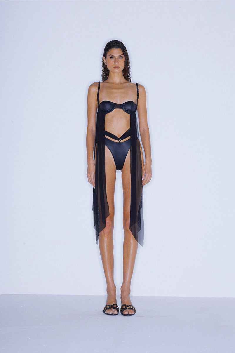 MESH TIE BIKINI BOTTOM - CULT MIA