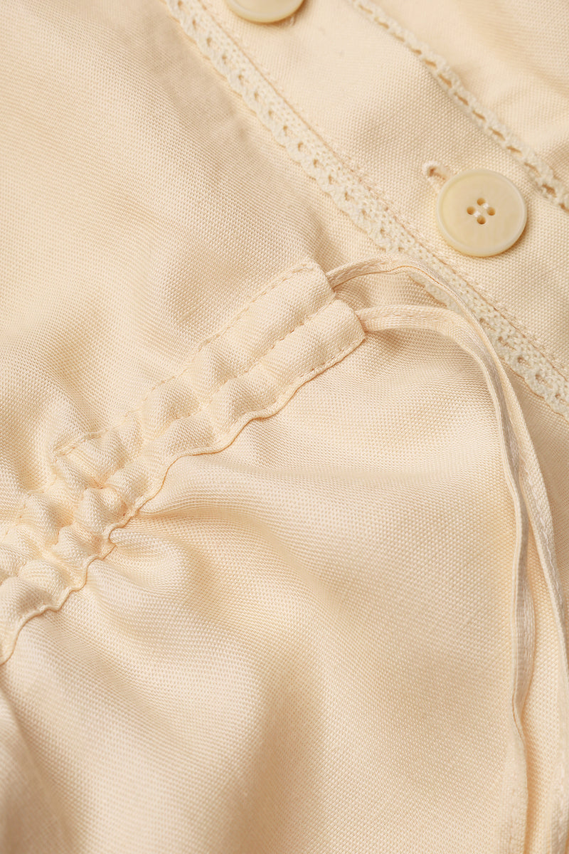 SHORT-SLEEVE BUTTON FRONT BLOUSE - CULT MIA