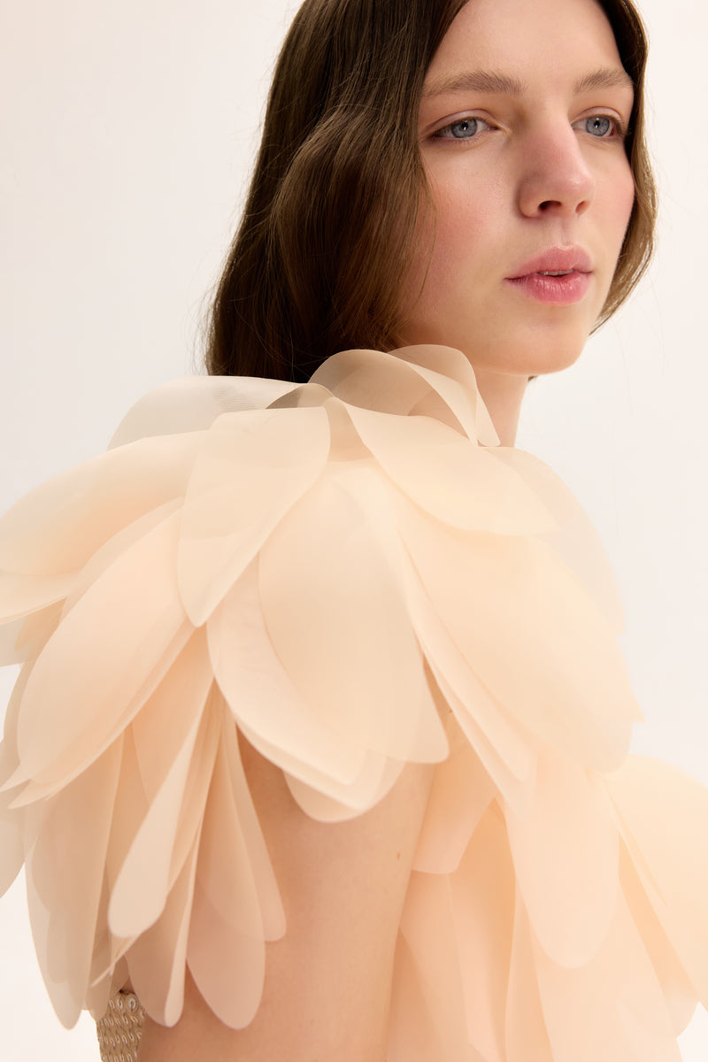 ONE SHOULDER SEQUIN GOWN - CULT MIA