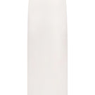 White high-waisted column midi skirt by Malva Florea, front view showcasing sleek, fitted silhouette and elegant design.