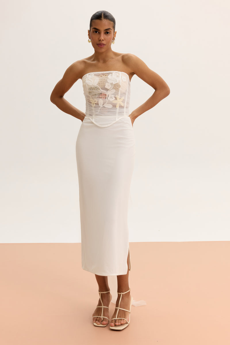 STRAPLESS CORSET TOP - CULT MIA