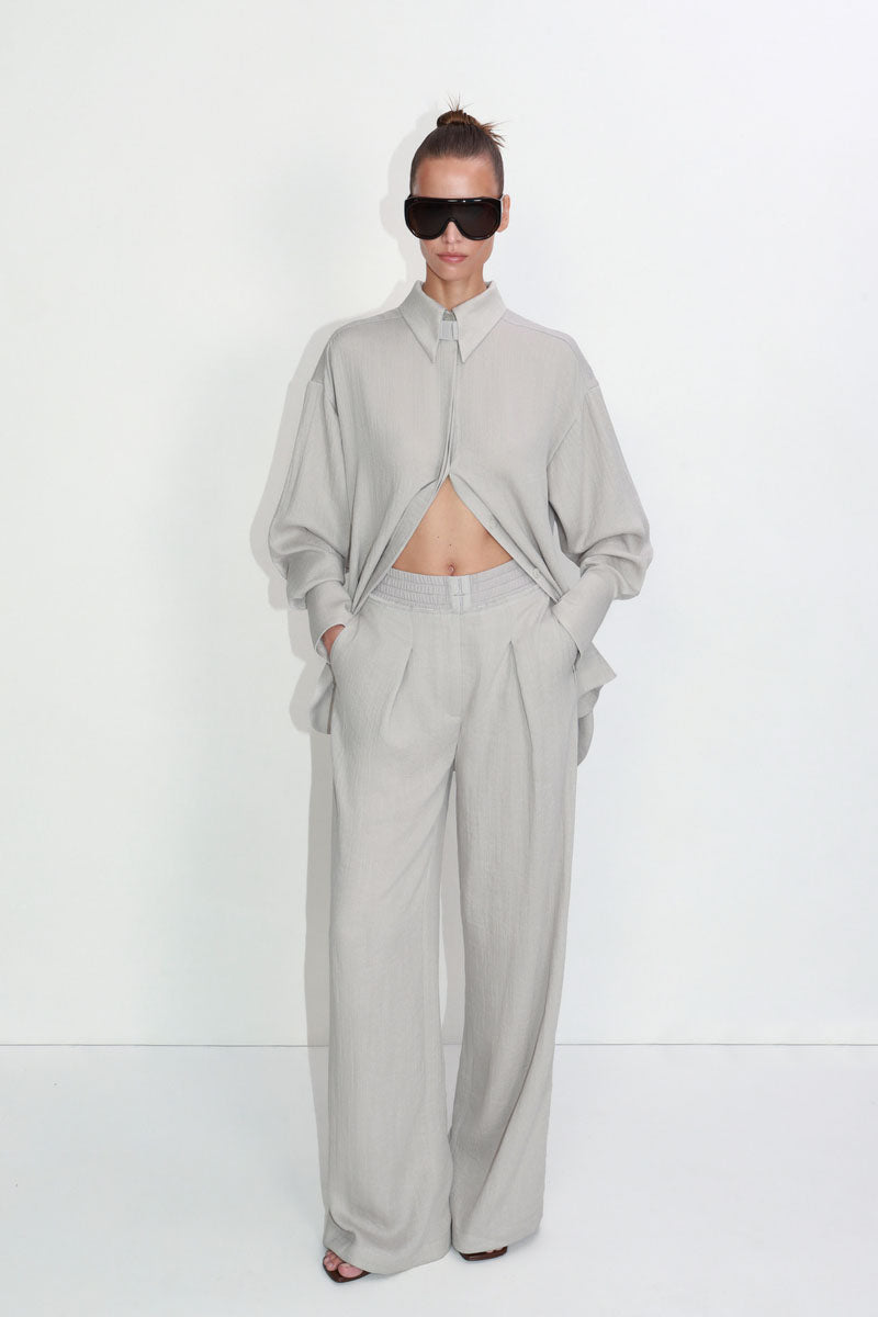 CLASSIC TAILORED PANTS IN GRAY