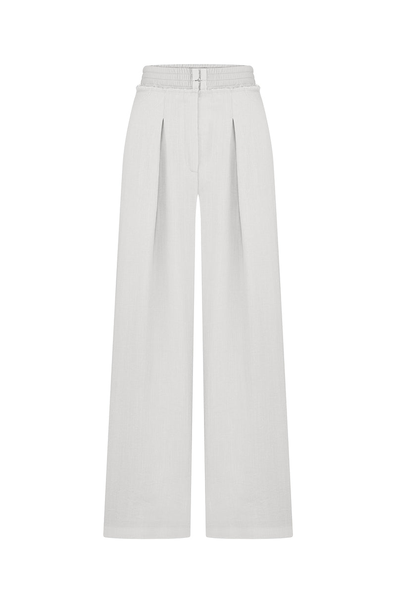 CLASSIC TAILORED PANTS IN GRAY
