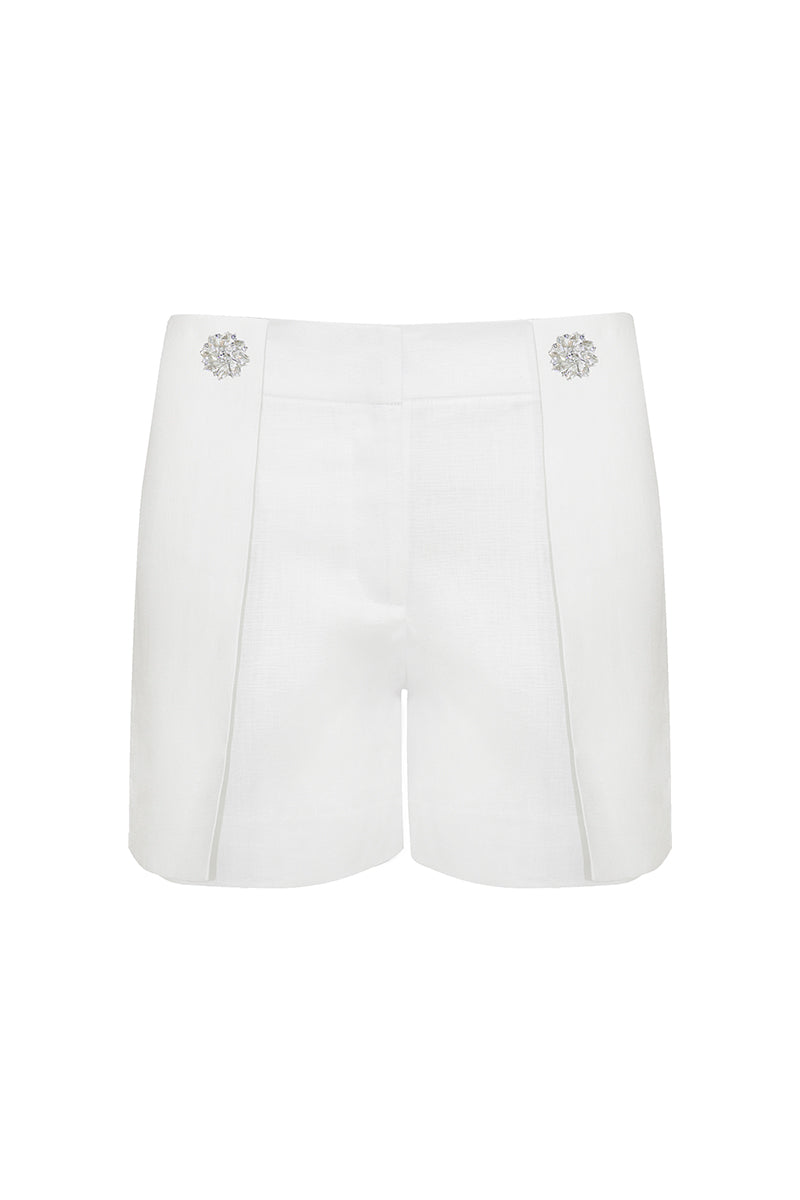 MYKONOS SHORT IN IVORY - CULT MIA