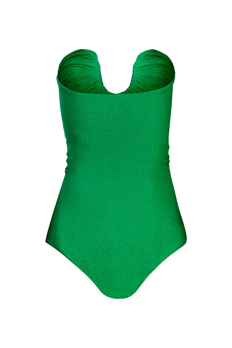 SERRANIA ONE PIECE IN GREEN - CULT MIA