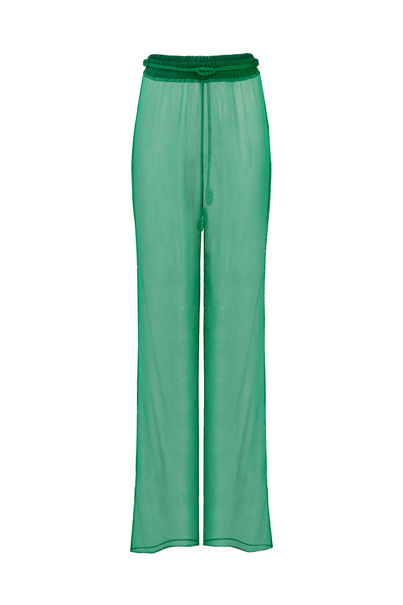TATACOA PANTS IN GREEN - CULT MIA
