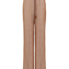 Laura Escobar Tatacoa pants in terracotta, showcasing stylish and comfortable pants with a vibrant terracotta color.