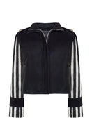LEDIEL HAMACA jacket, stylish outerwear with a modern design, shown on a hanger against a neutral background.