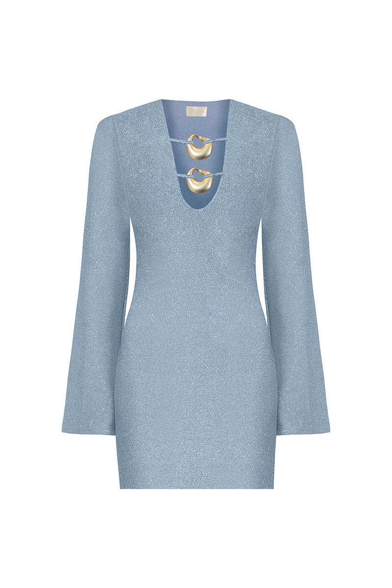 BARÚ BLUE MINI DRESS