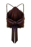 LEDIEL Grecia Top, stylish women's blouse with a relaxed fit and elegant design, displayed on a hanger.