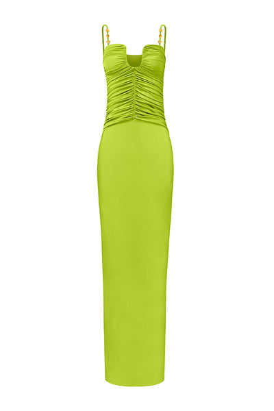 pink and green cocktail dress Cocktails on Me Mini Dress main image 1