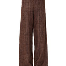 Studio NK Midnight pants in ash brown, stylish tapered trousers with a comfortable fit and sleek design.