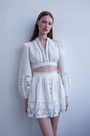 AISA MIMI TOP, stylish women's top with a fitted design, shown in a neutral color, perfect for casual or office wear.