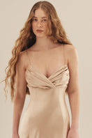 Monetre CULT MIA X MonetRe Lueur gown featuring elegant fabric and intricate design, perfect for stylish occasions.