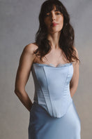 Monetre Cult Mia X Monetree Azure Sculpt co-ord set featuring matching top and pants with a modern, stylish design.