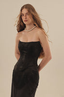 Monetre CULT MIA X Monetre Noir lace co-ord set with intricate lace details, stylish and elegant matching top and pants.