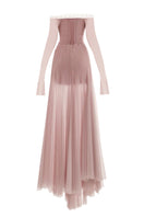 Monetre CULT MIA X Monetré Celine gown featuring elegant fabric and intricate design, perfect for formal occasions
