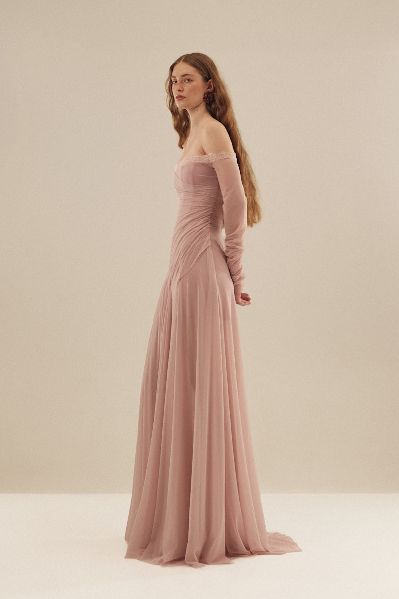 celine long dress Celine