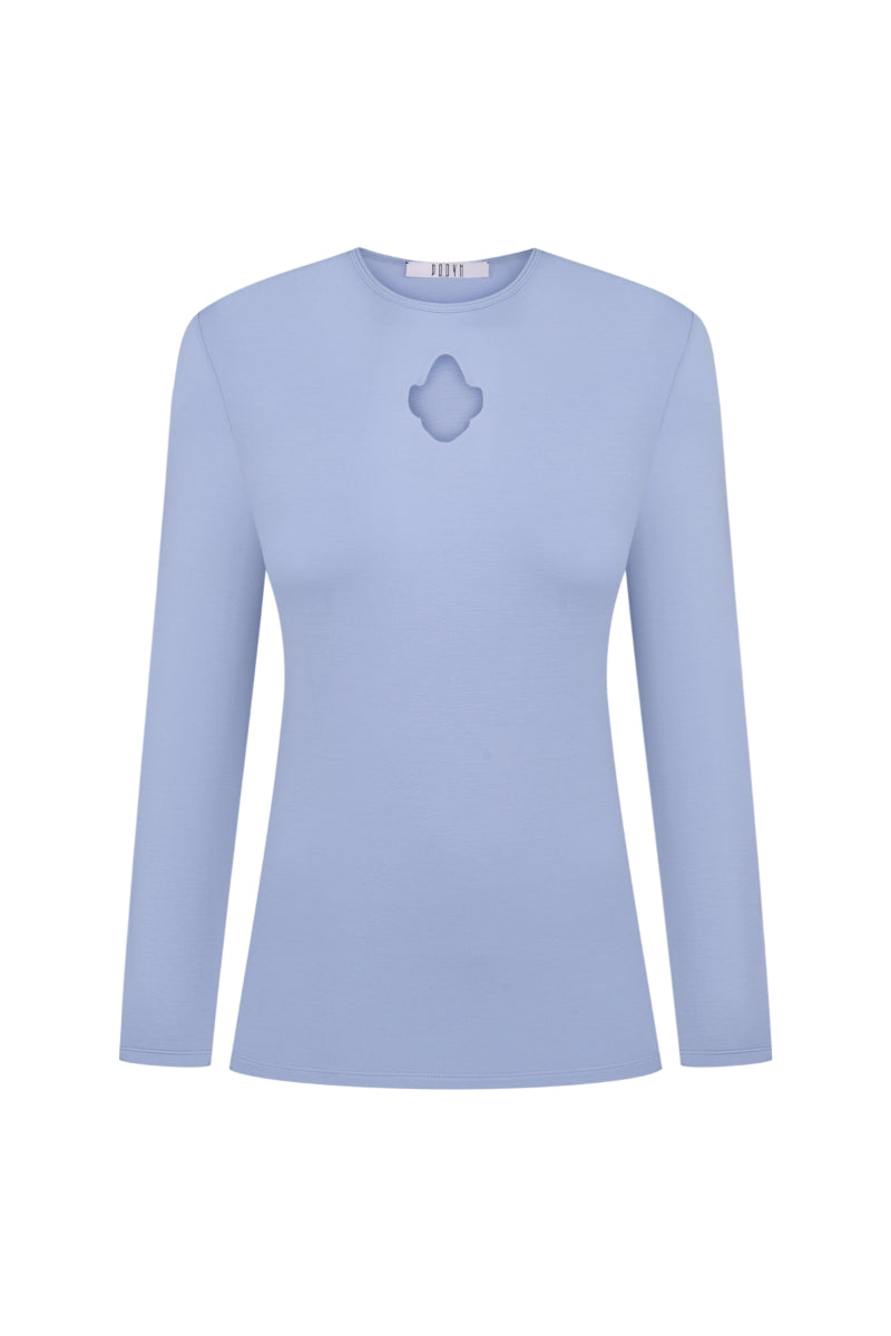 MEREZHYVO TOP IN BLUE - CULT MIA