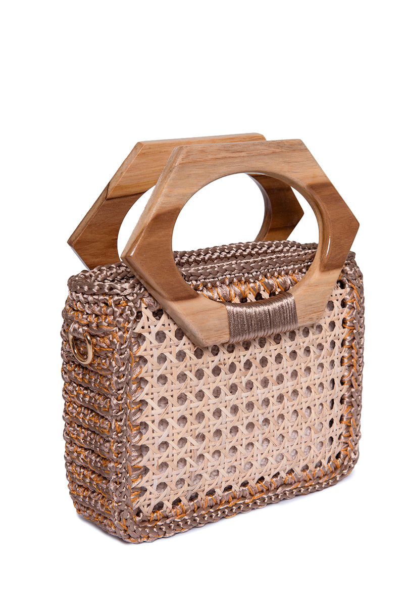 Mara Brazil MURIA top handle bag with sleek design and structured silhouette, featuring a smooth leather finish.