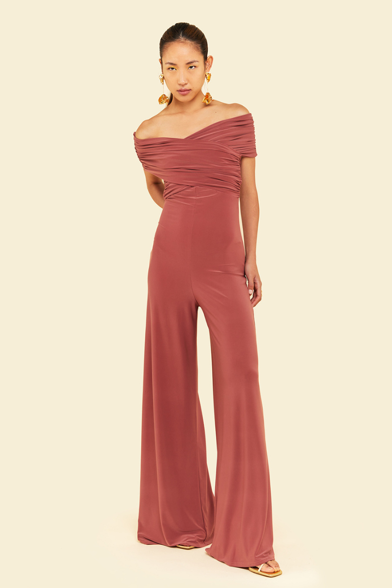 MUSCARI JUMPSUIT IN PINK - CULT MIA