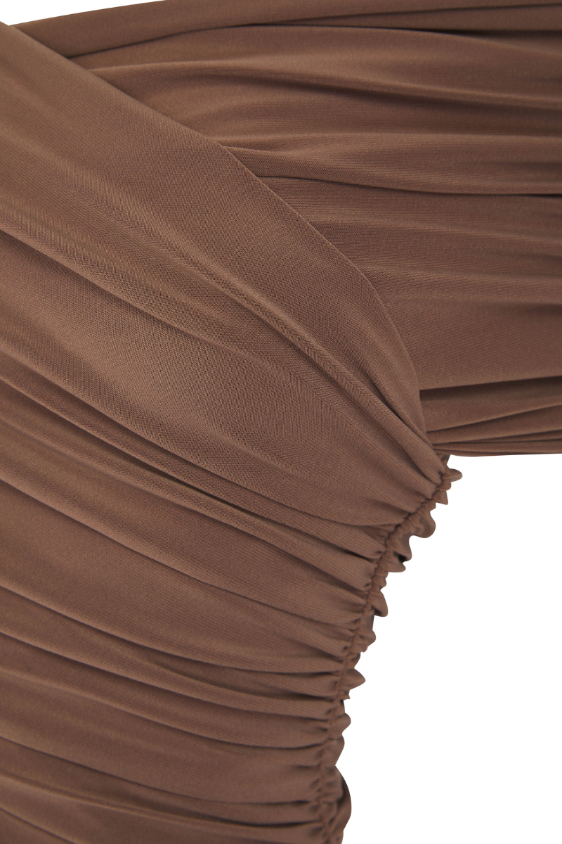 MUSCARI JUMPSUIT IN BROWN - CULT MIA