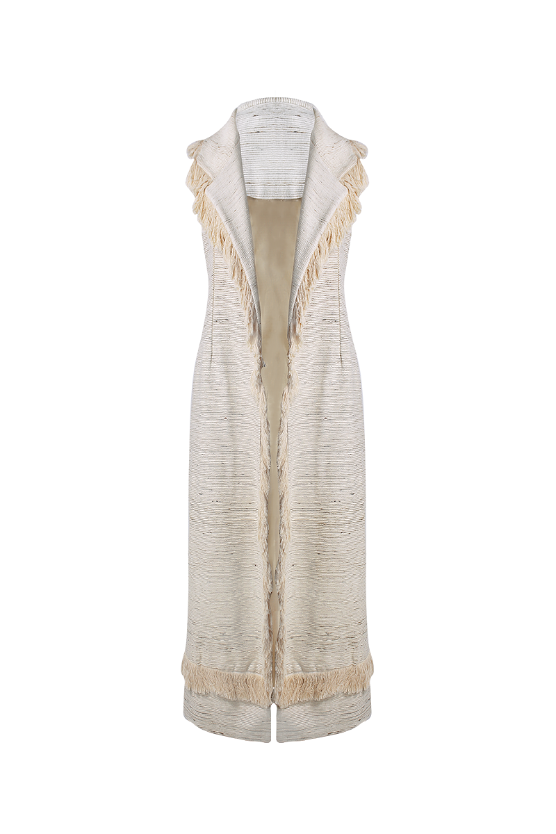 EL PATIO LONG VEST - CULT MIA