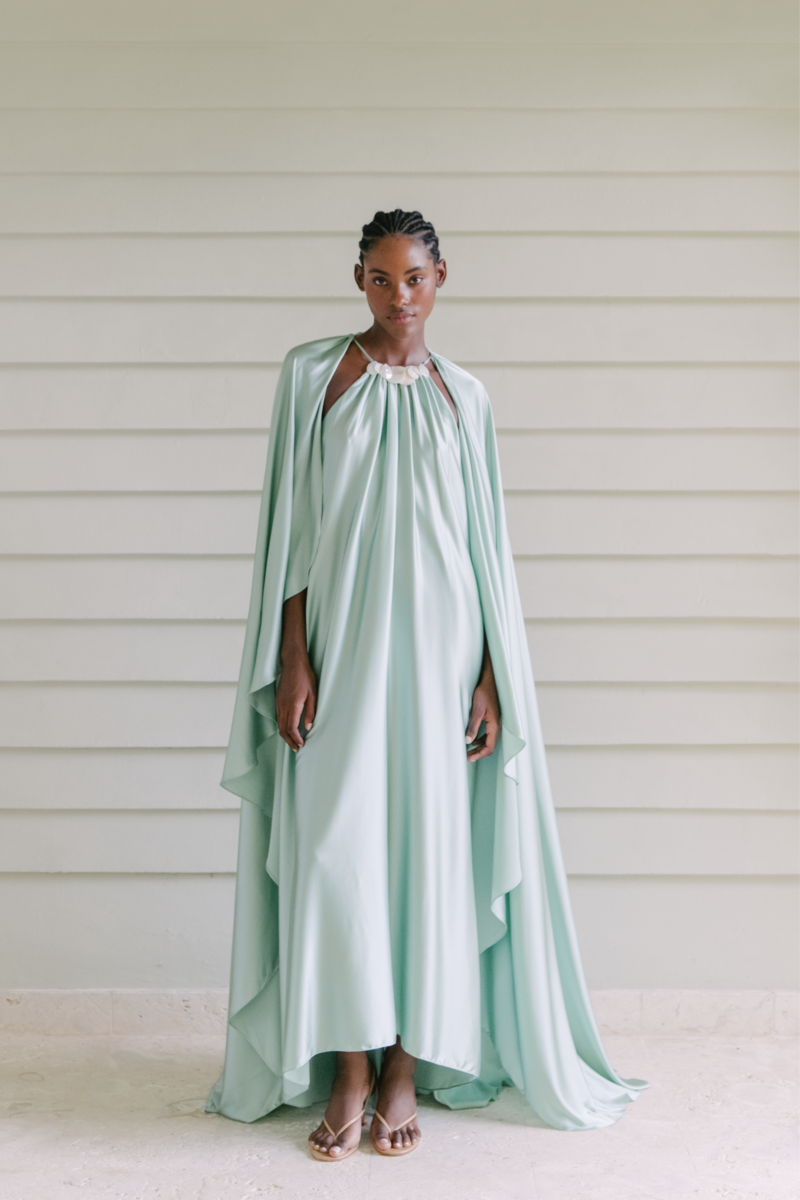 LIMONCILLO LAKE GREEN MAXI DRESS | CULT MIA | Mayl Vsquez LIMONCILLO LAKE GREEN MAXI DRESS | CULT MIA | Mayl Vsquez