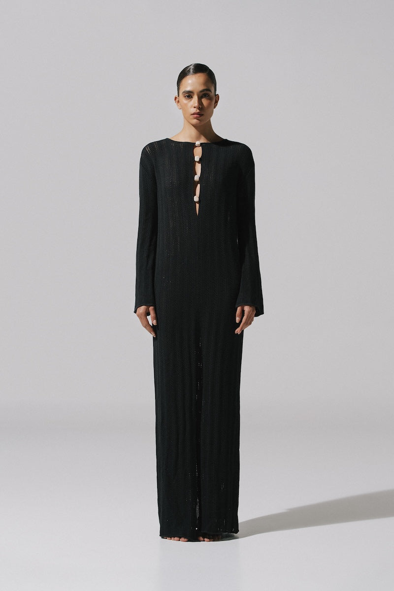 MAMU MAXI DRESS Black