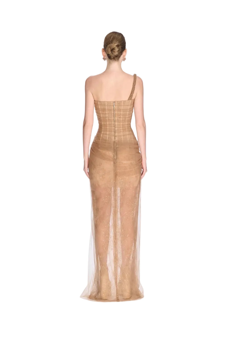 Montsand MARA DRESS IN BROWN | Cult Mia Montsand MARA DRESS IN BROWN | Cult Mia