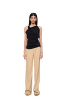 Front view of URA Marta Top, a stylish casual top with a relaxed fit and soft fabric, perfect for everyday wear.