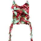Multicolor Gianna top by Suncillo featuring vibrant patterns, styled with a casual look, perfect for everyday wear.
