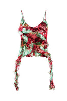 Multicolor Gianna top by Suncillo featuring vibrant patterns, styled with a casual look, perfect for everyday wear.