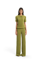 Maylé Vásquez SABIA top in soft fabric, featuring a stylish neckline and casual fit, displayed on a mannequin.