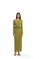 Maylé Vásquez Marena Maxi Dress featuring flowing fabric and elegant design, perfect for stylish summer occasions.