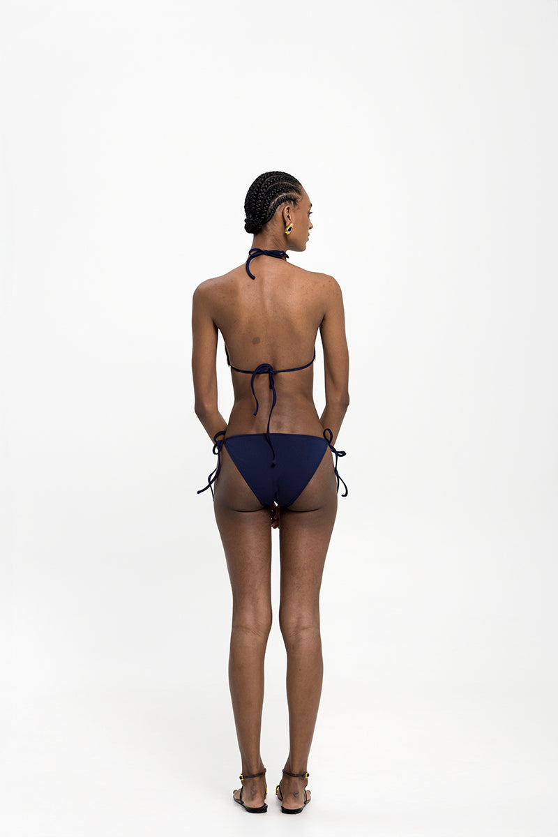 PERLA BIKINI TOP IN MIDNIGHT BLUE - CULT MIA