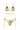 MERI BIKINI SET IN GREEN PRINT - CULT MIA
