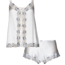 Ivory silk bridal camisole set from NK IMODE's Mimi Bridal lingerie collection, featuring delicate straps and soft fabric.