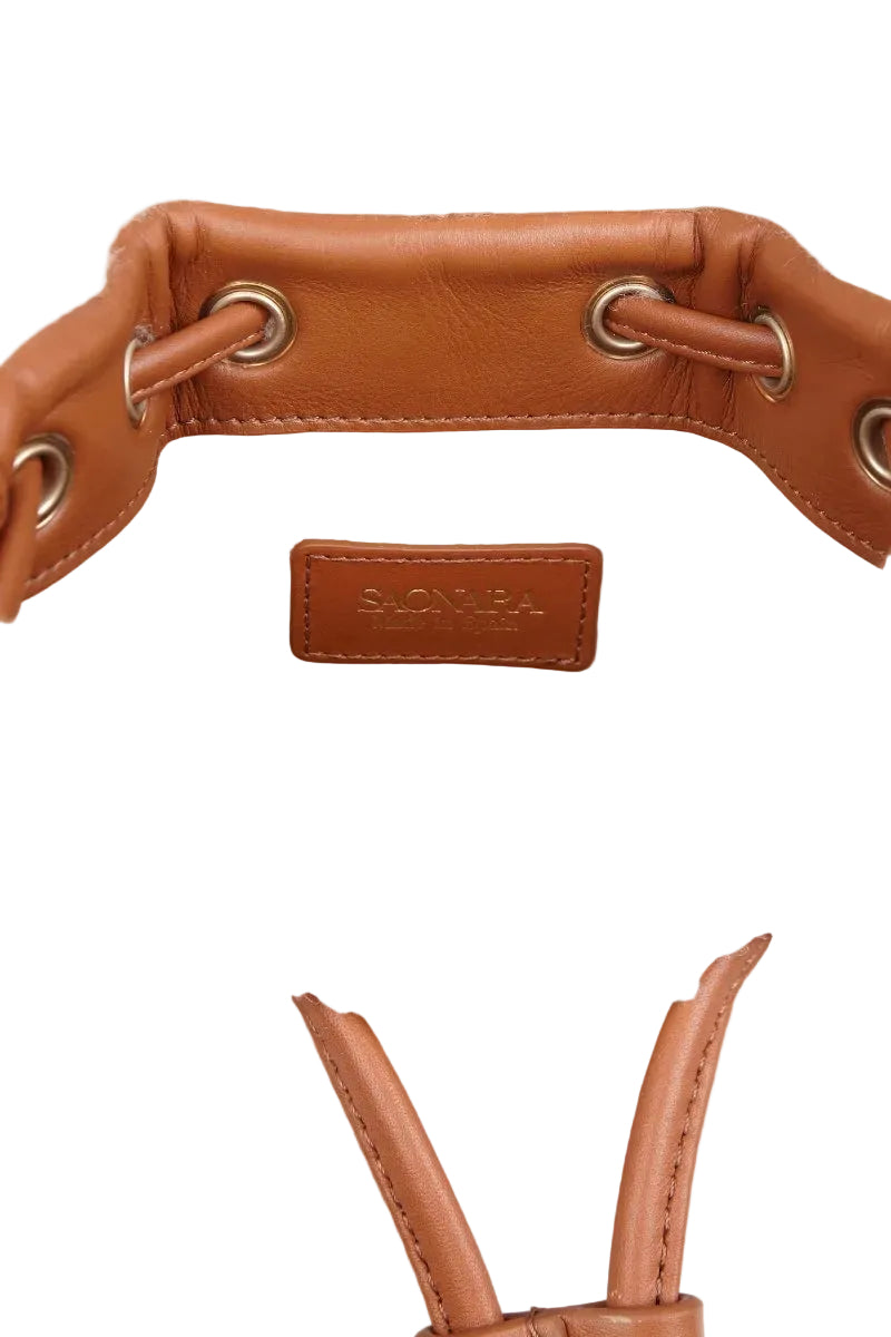 MINI BUCKET IN OFF-WHITE COZY - CULT MIA