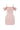 OFF-SHOULDER BUSTIER MINI DRESS IN LIGHT PINK