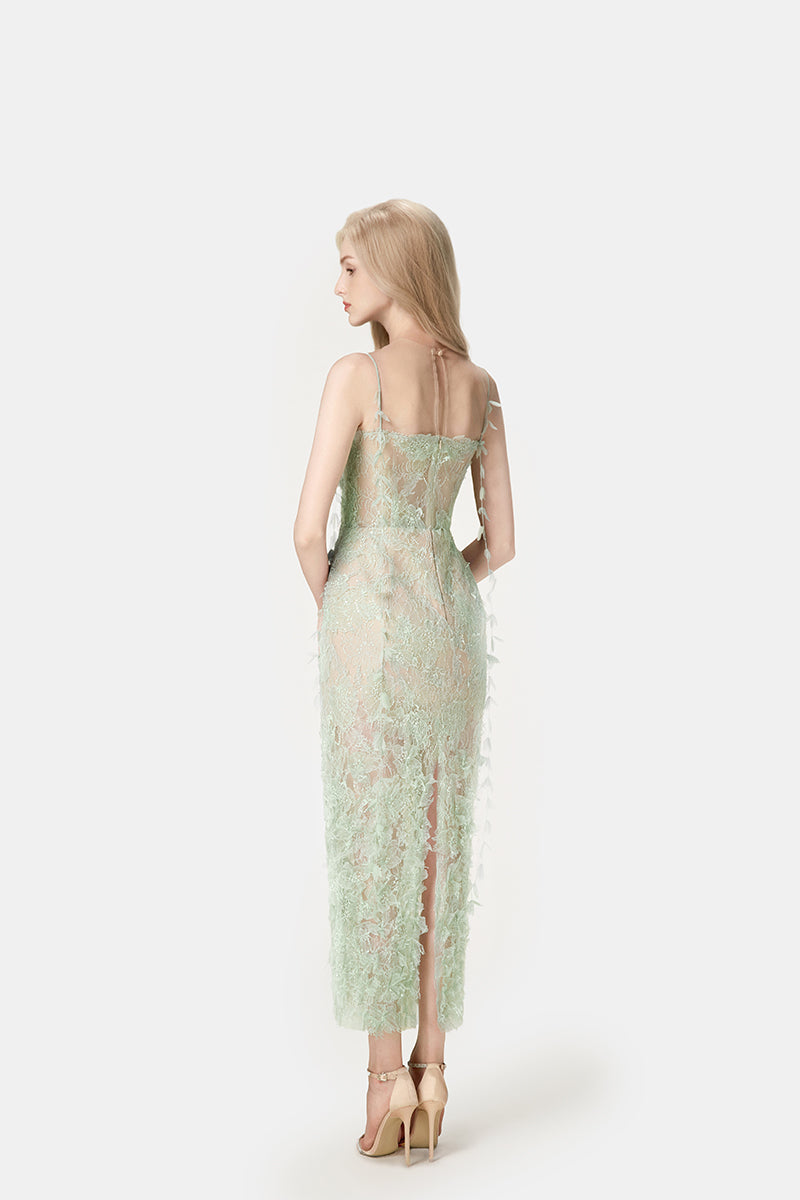 Joyce Beaded Pencil Dress
